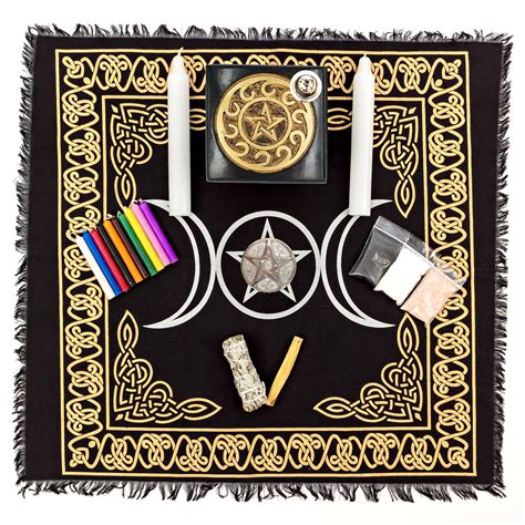 Altar Cloths and Sacred Textiles: Enhancing Your Witchcraft Altar
